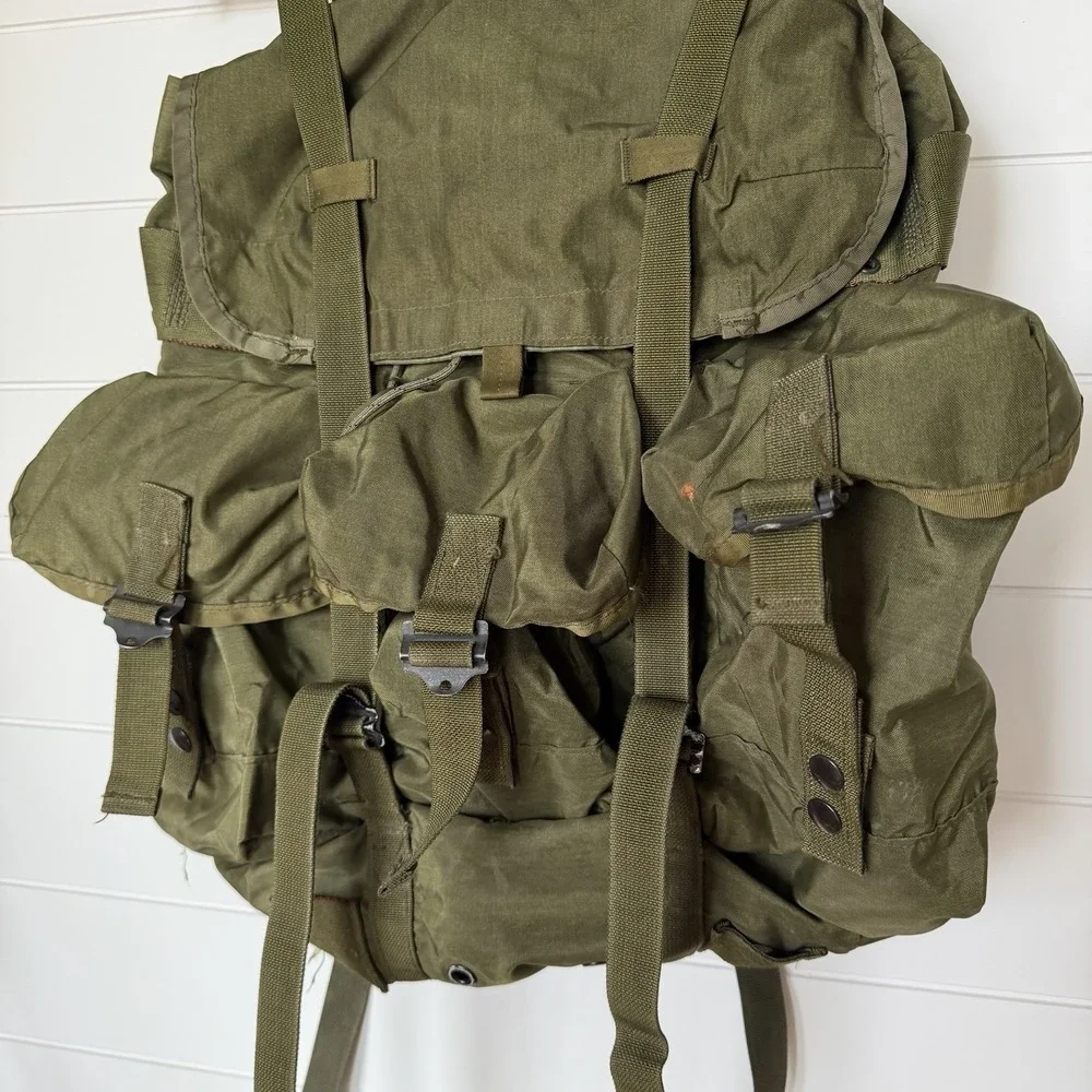 US Army Large Combat Ruck Sack Field Pack Backpack Militaria No Frame VTG